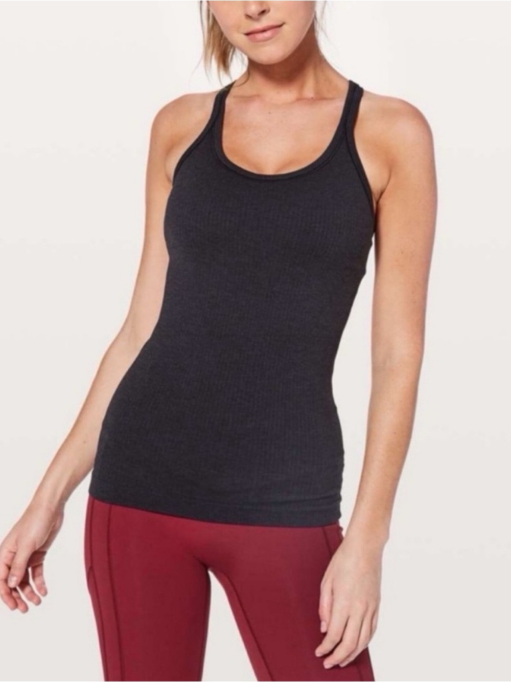 Lululemon Ebb To Street Tank II Sz 6 In Black